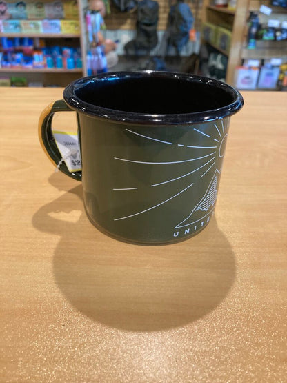 United By Blue Enamel Cup, Green