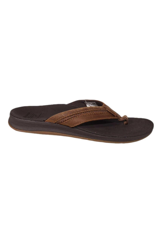 Reef Mens Leather Ortho-Coast Sandal